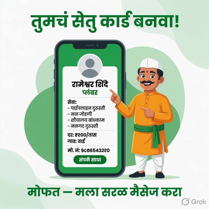 तुमचं सेतु कार्ड